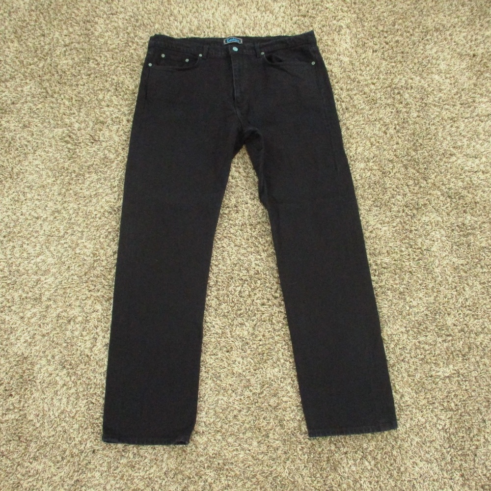 Cookies Jeans Men's 40x33 Black‎ Straight Leg Stretch Denim
